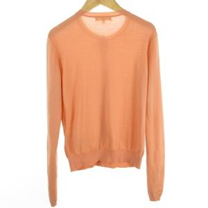 EPOCA クルーネック ハイゲージニット カーディガン 40 ピンク