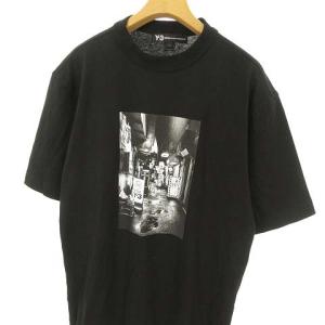 Y-3 ヨウジヤマモト FP8698 ALLEWAY GRAPHIC SS TEE 美品 20SS アレイウェイグラフィック Tシャツ