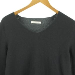 GALERIE VIE カシミヤ 100％ ニット セーター 長袖 Vネック S グリーン