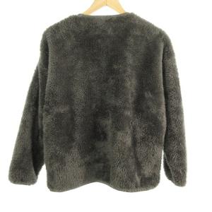 Champion URBAN RESEARCH シェルパ フリースジャケット M チャコールグレー