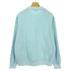 KENZO GOLF 90s ヴィンテージ プルオーバー スウェット シャツ トレーナー ロゴ刺繍 長袖 3 ブルー IBO29