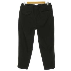 BLACK COMME des GARCONS 2019年 1D-P013 イージー パンツ スラックス トラウザー ポリエステル M ブラック