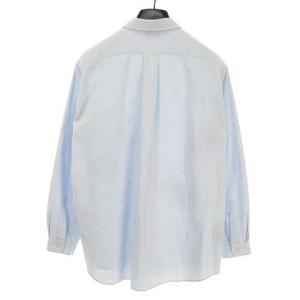 11125 BUTTON SHIRT WIDE ワイド シャツ トップス コットン 長袖 S