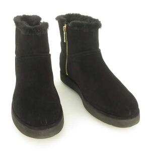 UGG australia 1108143 W CLASSIC MINI BLVD ムートンブーツ サイドジップ 24cm