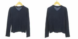 MARGARET HOWELL トップス おまとめ 2点セット タートル ハイネック ニット セーター 英国製 ＆ Vネック ニット セーター 日本製
