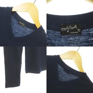 MARGARET HOWELL トップス おまとめ 2点セット タートル ハイネック ニット セーター 英国製 ＆ Vネック ニット セーター 日本製