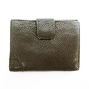 PRADA ヴィッテロ ウォレット 財布 二つ折り フラップ × スナップボタン ロゴ 小銭入れあり ブラック 黒