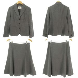 OLD ENGLAND スーツ セットアップ ジャケット フレアー スカート 膝丈 38