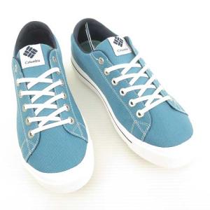 Columbia YU5529 400 HAWTHORNE RAIN ウォータープルーフ スニーカー 28cm ブルー