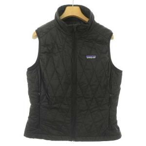 84245 SP12 NANO PUFF VEST ナノ パフ ベスト トップス 中綿 S ブラック 黒 IBO33