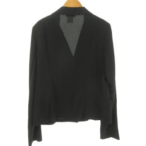 agnes b. シャツ テーラード ジャケット シングル 3B 3 黒 ブラック IBO33 0128