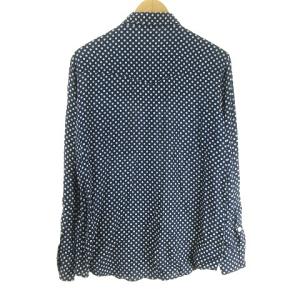 BLUE BLUE ネルシャツ カバーオール インディゴ染 チェック柄 古着