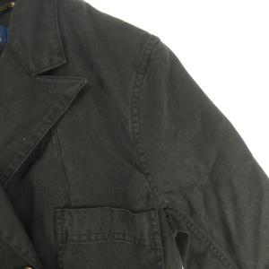 POLO RALPH LAUREN チノ Pコート ジャケット 金ボタン 6 黒 ブラック  IBO33 0130