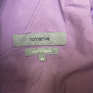 nonnative チノパン チロリアンテープ付き フロントホック金具 ECM