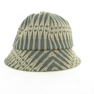 Needles Bermuda Hat Poly Jq HM053 バケットハット 帽子 総柄 L 緑 グリーン 0206