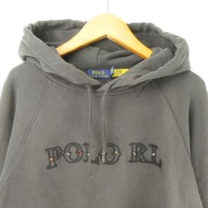 POLO RALPH LAUREN 国内正規 パーカー フーディー スタッズ 211800298001 灰 グレー M位 IBO33 0207