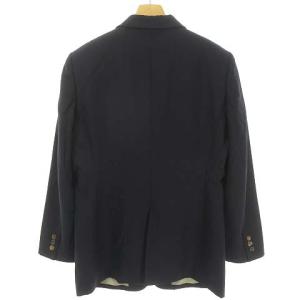 Paul Stuart ラペルカラー シングル ジャケット テーラード ブレザー 11 ネイビー 紺 IBO33