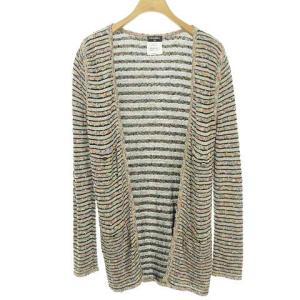 P41412K03063 カーディガン ココマークボタン 36 ホワイト系