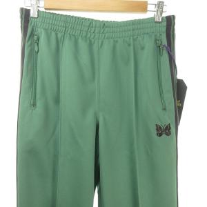Needles  23SS MR286 Track Pant - Poly Smooth パピヨン S グリーン
