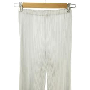 PLEATS PLEASE ISSEY MIYAKE ストレートパンツ イージー 1 ライトグレー  PP55-JF107 0215