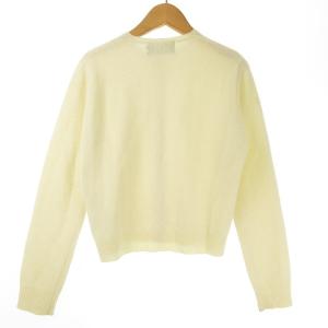 RALPH LAUREN 長袖 クルーネック セーター ニット M 白 ホワイト IBO36 0304