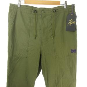 Needles 23SS String Fatigue Pant OLIVE バックサテン パンツ オリーブ