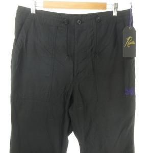 Needles 23SS String Fatigue Pant BLACK バックサテン パンツ カーゴ ブラック