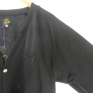 Needles 23SS V Neck Cardigan スウェット カーディガン ラグラン M ブラック