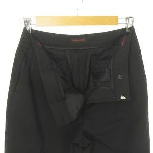 yoshie inaba テーパードパンツ スラックス センタープレス ストレッチ 13号 大きめ 大きいサイズ フォーマル 日本製 近年モデル IBO36