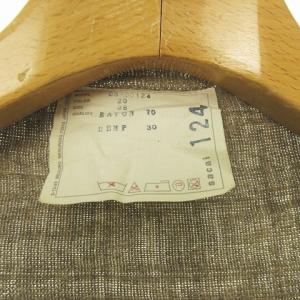 sacai ニットボレロ カーディガン ドルマンスリーブ 羽織り リネン混 38 03-00124 IBO36