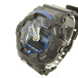 CASIO G-SHOCK GA-710-1A2JF GARISH COLOR 腕時計 アナデジ ブルー ブラック 美品
