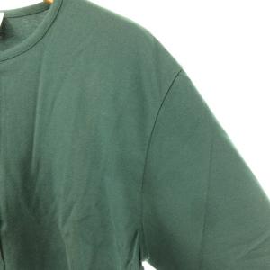 agnes b. クルーネック コットン カーディガン カットソー 2 緑 グリーン IBO37 0327