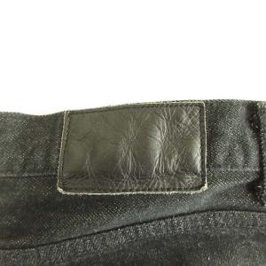 agnes b. 美品 2016 スリム デニムパンツ ジーンズ ストレッチ 38 ブラック 黒