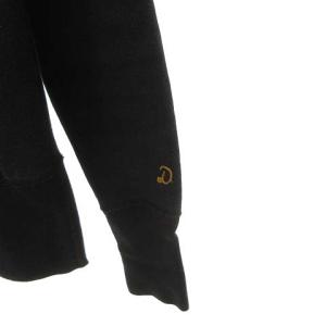 DRESSTERIOR スウェット ジップアップ パーカー トップス 2 ブラック IBO37