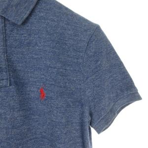 POLO RALPH LAUREN 鹿の子 ポロシャツ 半袖 ワンポイント 国内正規 S 紺 ネイビー 0329