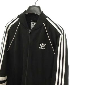 adidas DJ2856 AUTH TRACK TOP ジャージ トラック ジャケット ブルゾン O ブラック