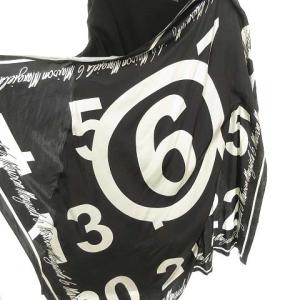 MM6 Maison Margiela S32GC0572 S23588 DRAPED FOULARD DRESS 20SS スカーフ付