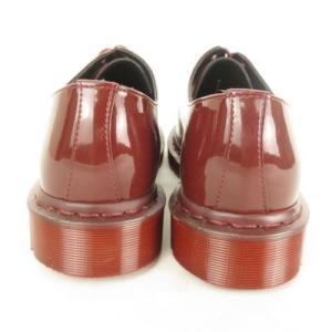 Dr.Martens 英国製 1461 Mono Patent Lamper MADE IN ENGLAND モノ パテント レザー シューズ ワインレッド