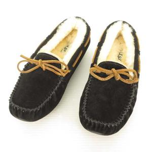UGG australia 5612 Dakota ダコタ モカシン スリッポン 23cm ブラック IBO39