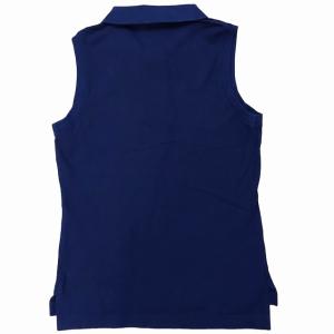 RALPH LAUREN SPORT SLIM FIT ノースリーブポロシャツ ポニー ロゴ ワンポイント ネイビー M 0524