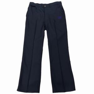 Needles タグ付 MR225 Boot-Cut Jean ブーツカット フレアパンツ ロゴ パピヨン M ブラック 0531