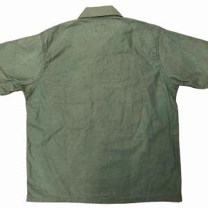 Needles タグ付 MR232 S/S Fatigue Shirt Backsateen ミリタリー半袖シャツ
