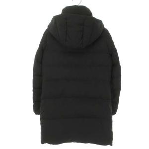 23区 ダウン ダッフル コート ヘリンボーン ナイロン ポリエステル 30 ネイビー IBO39