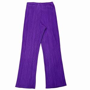 PLEATS PLEASE ISSEY MIYAKE イッセイミヤケ プリーツパンツ イージーパンツ 1 パープル