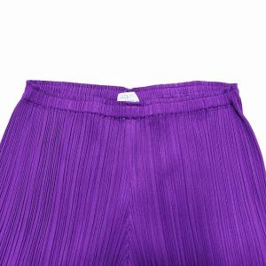 PLEATS PLEASE ISSEY MIYAKE イッセイミヤケ プリーツパンツ イージーパンツ 1 パープル