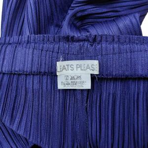 PLEATS PLEASE ISSEY MIYAKE イッセイミヤケ プリーツパンツ イージーパンツ 1 ネイビー