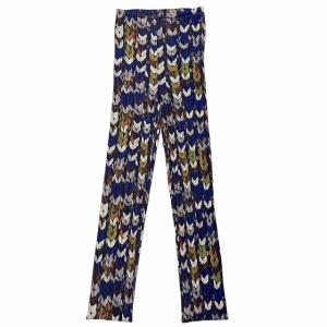 イッセイミヤケ  総柄 プリーツパンツ マルチカラー 1 0626 IBO41