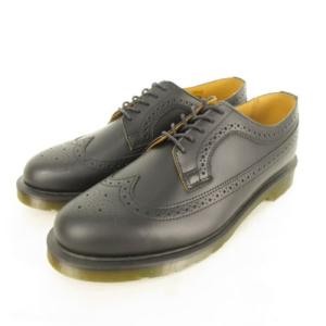 Dr.Martens 3989 ウイングチップ ブローグ レザー シューズ BROUGUE SHOE 黒 ブラック UK10 29cm IBO39