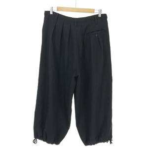 Yohji Yamamoto POUR HOMME 20AW HR-P94-118 ARMYGABARDINE 12 TACK PANTS ウールギャバ
