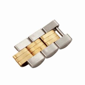 ROLEX デイトジャスト YG×SS 純正ベルト 3コマ シルバー×ゴールドカラー 箱 ケース 赤タグ 腕時計 0816